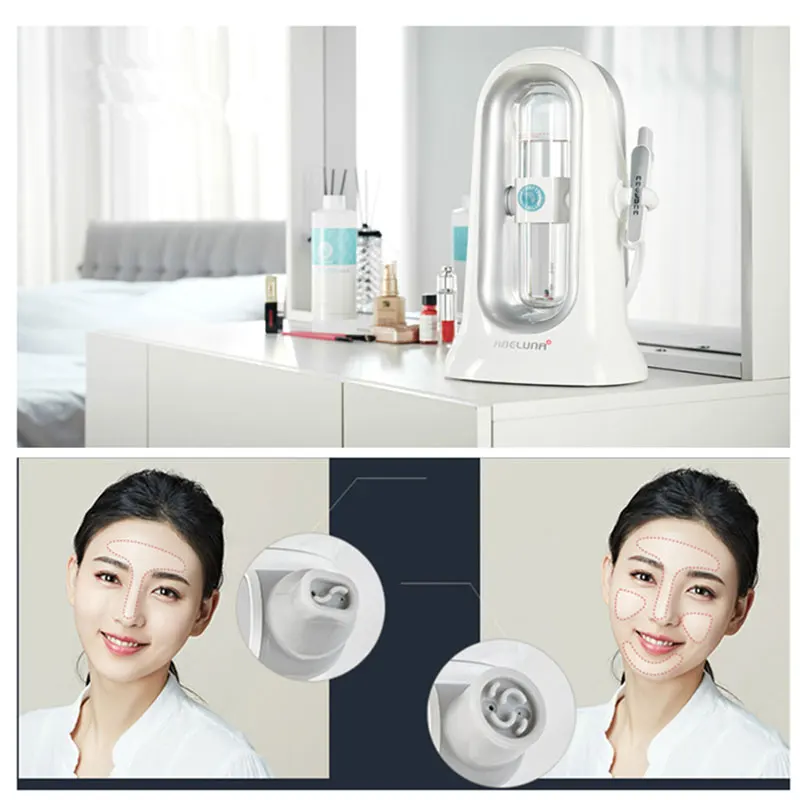 

Oxygen Therapy Hydra Water Dermabrasion Hydra Facial Machine Vacuum Suction Blackhead Acne Removal Peel Clean Rejuvenation Care