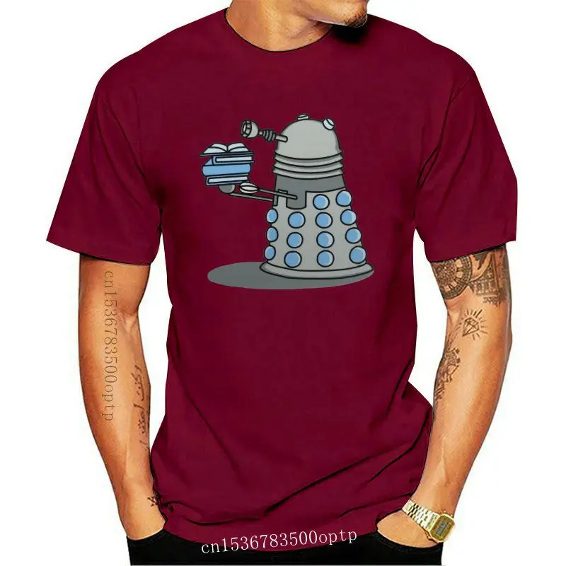 

Dalek T Shirt Educate T-Shirt Graphic Short Sleeve Tee Shirt Cute Streetwear Cotton Man Tshirt