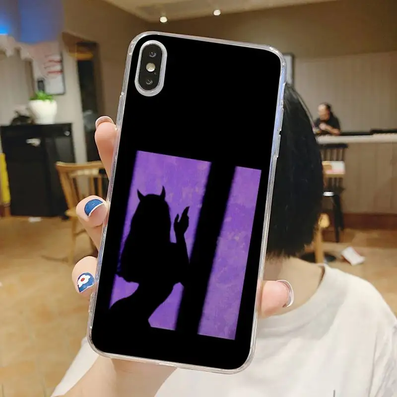 

Devil sexy Woman Phone Case Transparent soft For iphone 5 6 7 8 11 12 s c se plus mini x xs xr pro max shell
