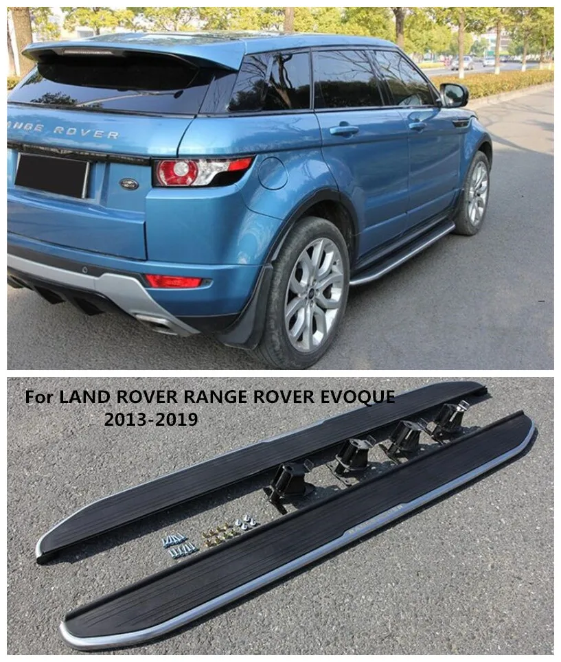 Автомобильные ходовые доски из алюминиевого сплава педали для LAND ROVER RANGE EVOQUE 2013 2014