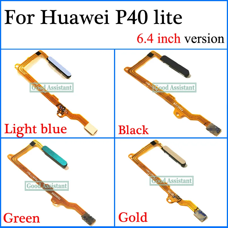 Шлейф 6 4 дюйма для Huawei P40 lite P40lite JNY-L21A JNY-L21 сканер отпечатков пальцев сенсорный