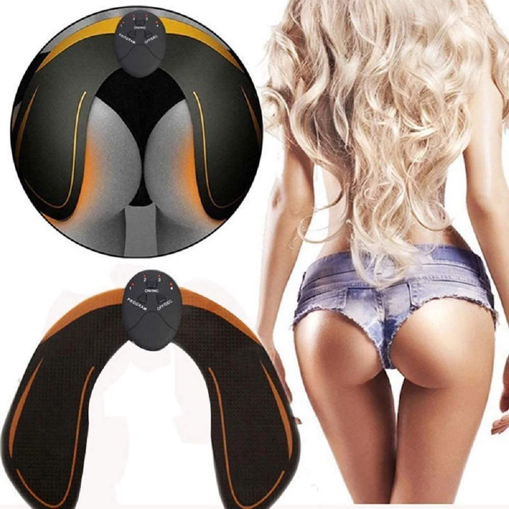 Электрический EMS Интеллектуальный тренажер для бедер ягодиц массажер лифтинга