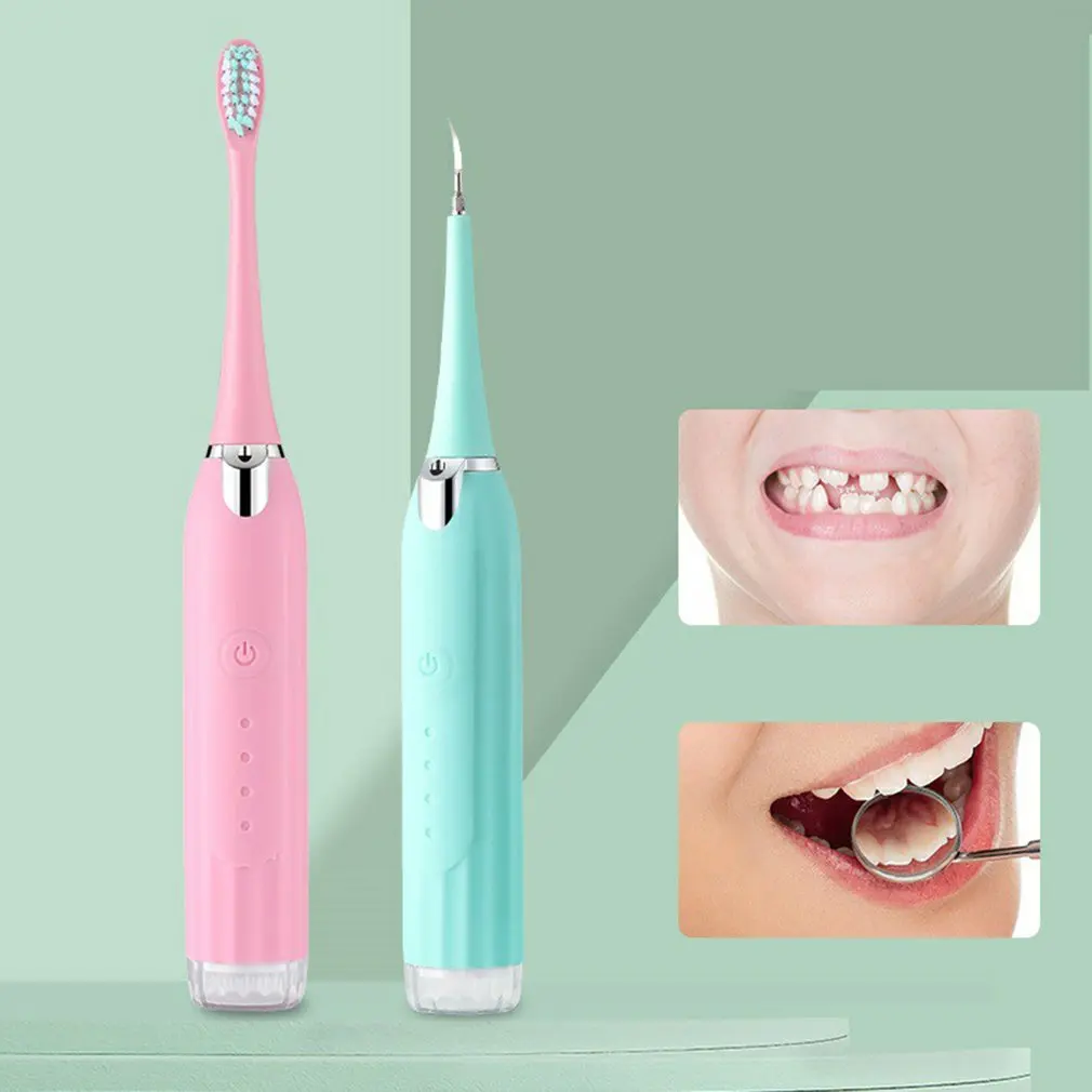 

Multifunctional Electric Toothbrush And Tooth Cleaner Household Tooth Health Care High-frequency Vibration Adjustable Modes
