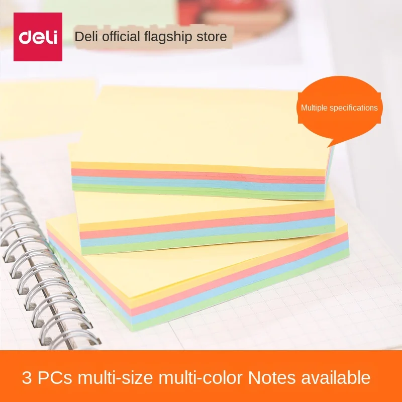 Цветные бумажные Примечания студенческие липкие квадратные накладки наклейки N