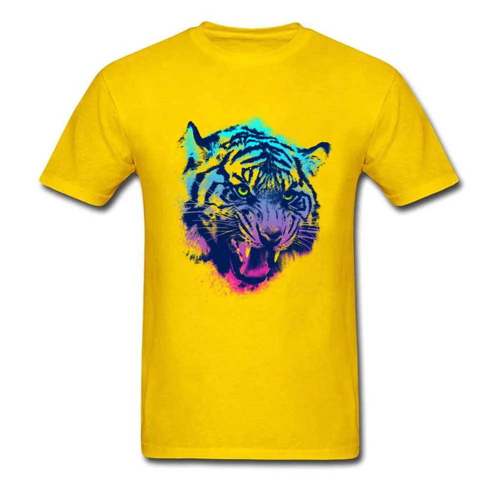 

Animal Tiger Graphic Tee Shirt ostern Day All Cotton Crewneck Men Tees Funny T Shirts Top Quality Fashion Short Sleeve Clothing