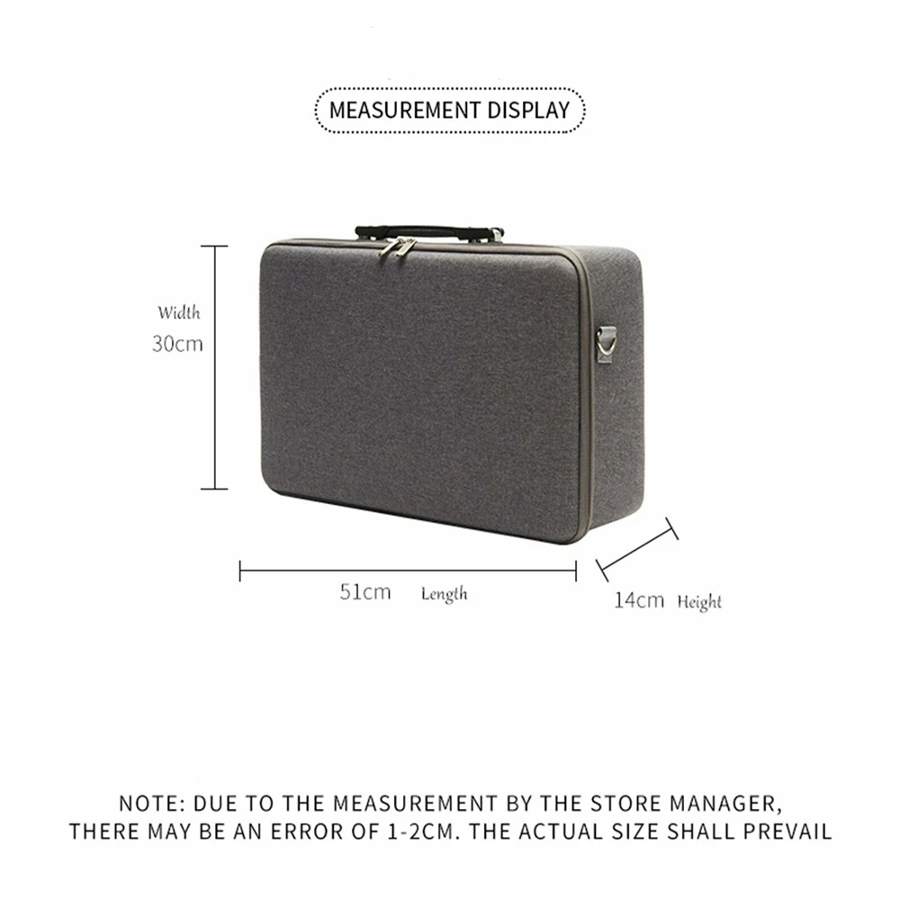 

EVA Shockproof Storage Carrying Bag Case Box Handle For DJI FPV Combo RC Drone