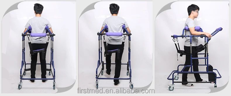 

High quality disabled and elderly walker/Hemiplegia walking aid exercise equipment with 300lbs bearing