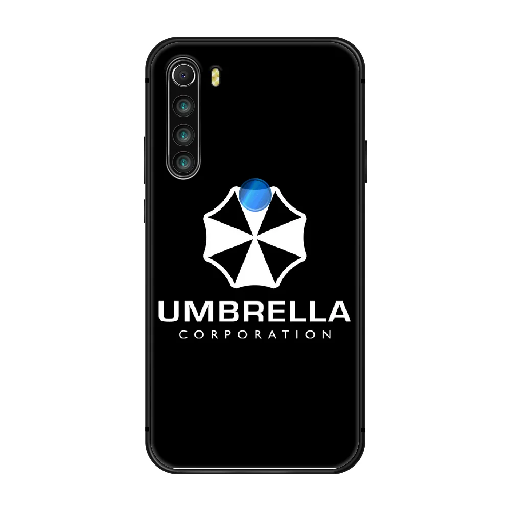 

Umbrella corporation Phone Case Cover Hull For XIAOMI Redmi 7a 8a S2 K20 NOTE 5 5a 6 7 8 8t 9 9s pro max black waterproof 3D