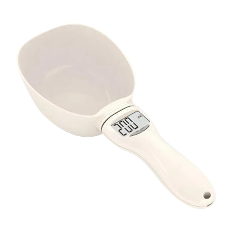 Новинка мерная ложка чашка 800 г/0 1 г кухонные весы для еды питомцев портативная