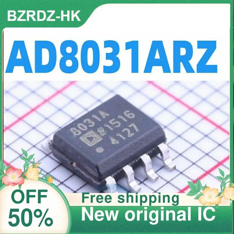 1PCS AD8031ARZ AD8031AR 8031A AD8031 SOP-8 Operational amplifier New original IC
