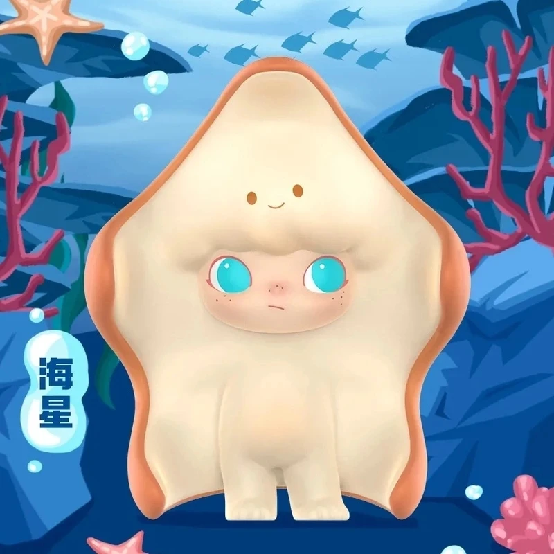 POPMART DIMOO аквариумная серия глухая коробка Toy Коллекционная Стильная Милая Аниме