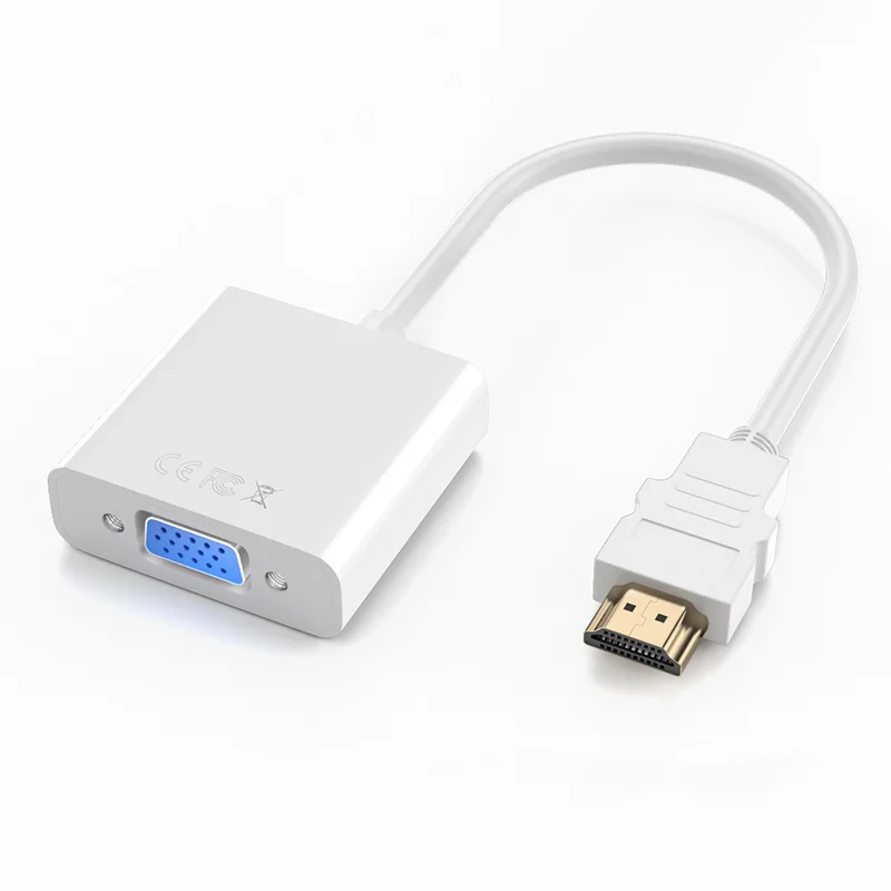 HD 1080P HDMI-совместимый адаптер VGA кабель преобразователя для ТВ ПК ноутбука