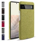 Тканевый чехол Pixel 6 Pro с текстурой для Google Pixel 6 Pro 4A 3XL 2 XL 5A, роскошный тканевый чехол для Pixel 6 4 3A 2 XL Pixel6, чехол