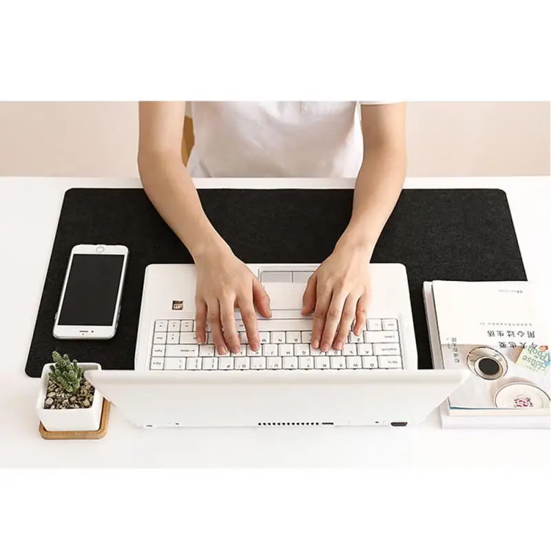 

10PCS Hot Large Felts Gaming Mouse Pad Office Desk Laptop Keyboard Mat 300*600mm B2a 2021 Hot Universal Desk Pads Blotters