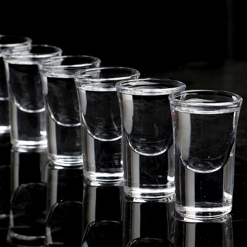 Набор из 6 0 5 унций тяжелых стеклянных стаканов без свинца для бара вечерние 12