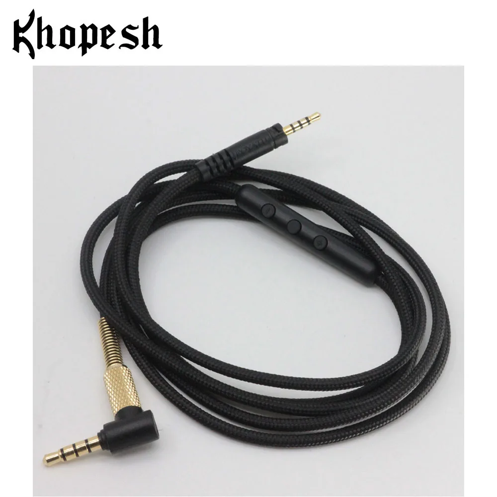 Обновленный кабель Khopesh для Sennheiser HD4.40 HD 4 40 BT HD4.50 50 BTNC HD4.30i HD4.30G сменный аудиокабель