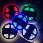 Гибкая светодиодная лента, 12 В постоянного тока, 2835, 60 светодиодовм, белая, теплая белая, 2835 светодиодов, 12 В, 300 светодиодов, 5 млот, Светодиодная лента, s tv Light, 5 м