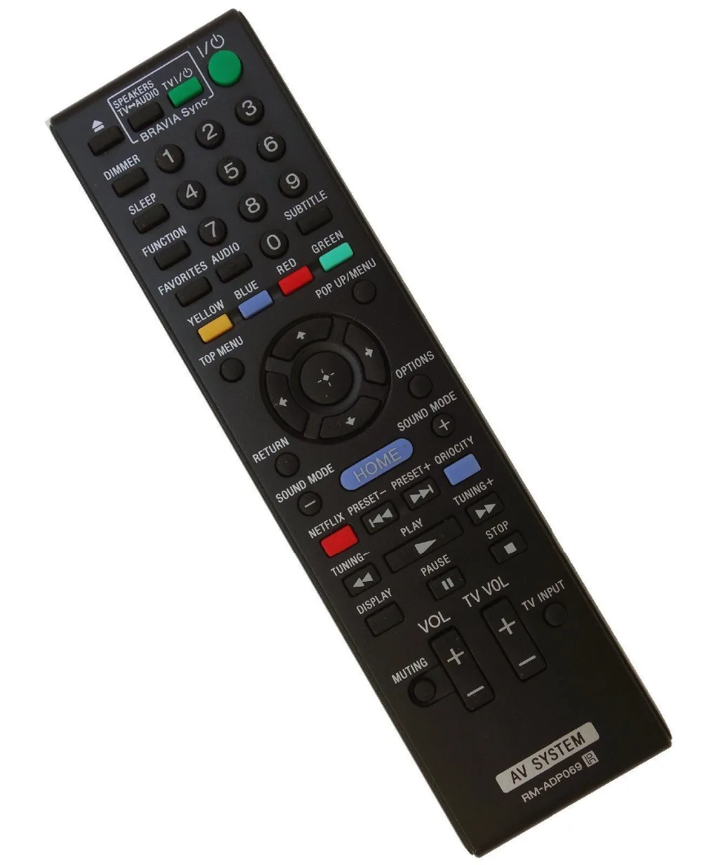 Новый пульт дистанционного управления для Sony BDVE490 BDVN790W RM ADP073 BDV EF220 DVD система