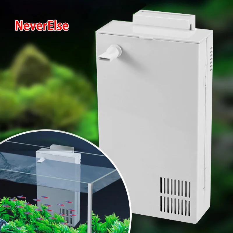 

Hang on Aquarium Fish Filter Pump Submersible Waterfall Filter interlayer inner box Internal Water pump Aquarium Led Light Lamp