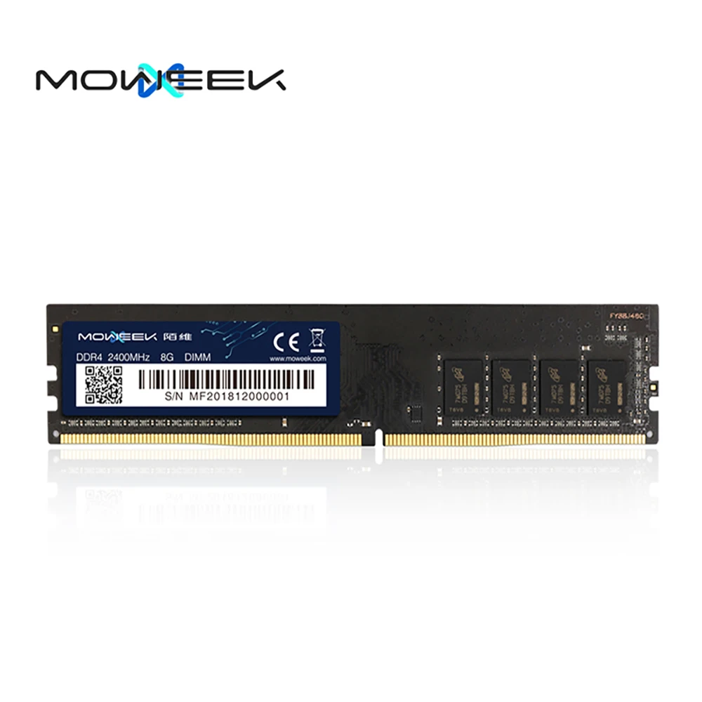 Moweek ram ddr4 8 Гб Компьютерная память supermicro 2400 МГц 288PIN 1 2 в для настольных аксессуаров