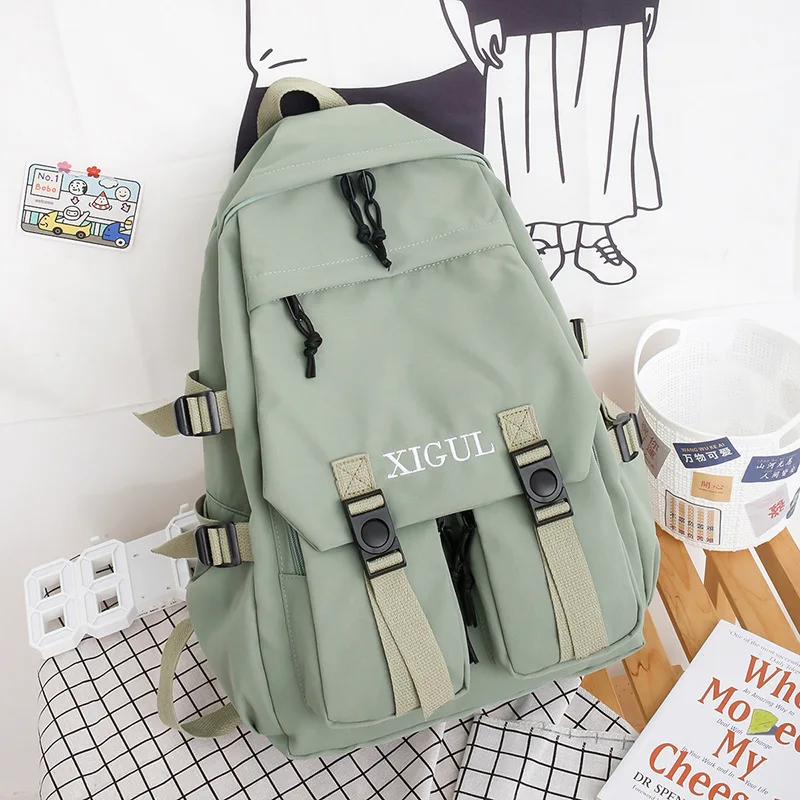

Oxford Backpack 2022 New Trend Women Backpack Wild Fashion Shoulder Bag Small Canvas Teen Girl School bag Mochilas Female