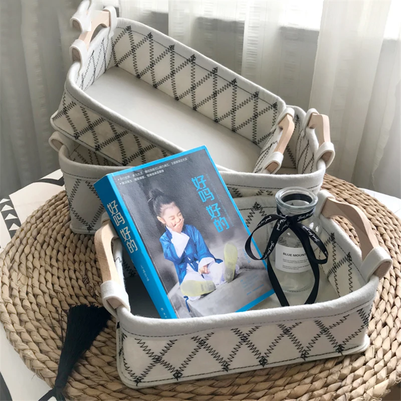 

Canvas Waterproof Laundry Organizer Basket Large Capacity Laundry Hamper Dirty Clothes Storage Bag Toy Home Storage Bin