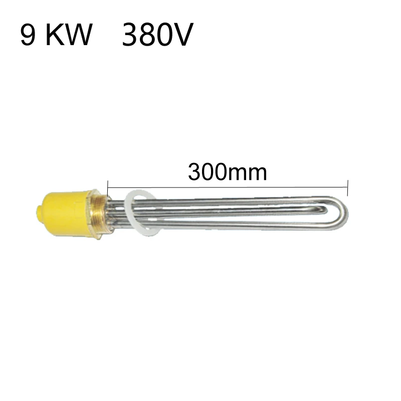 9 KW 380V DN40(1-1/") водонагреватель Нагревательный элемент, 220 В/380 В, 201 нержавеющая сталь бойлер управления резервуар для воды, 3 кВт/6 кВт/9 кВт/12 кВт - Цвет: 9 KW 380V