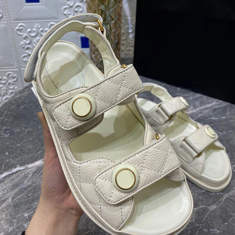 

Summer Roman Sandals Women 2021 Casual Flat Shoes Female Basic Leather Sandals Ladies