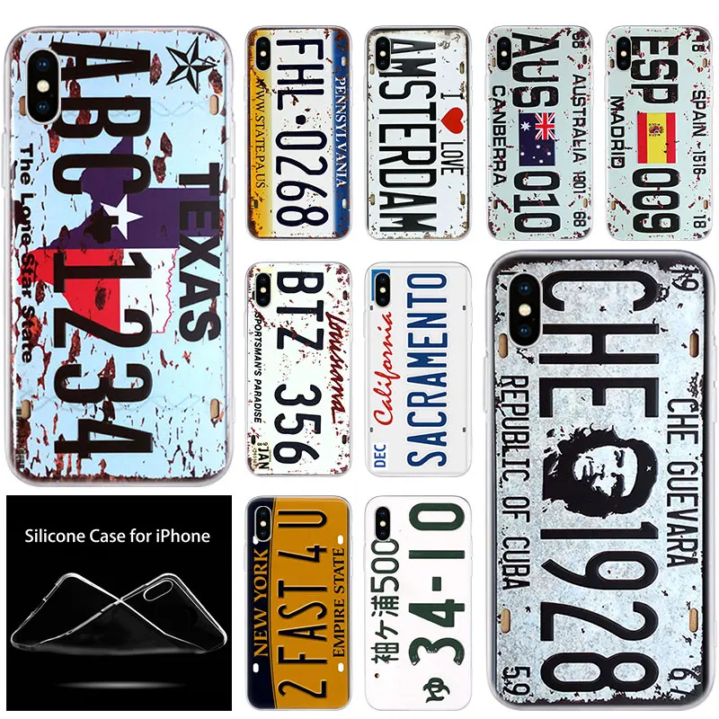 Роскошный силиконовый чехол для телефона в стиле классический старой номерной