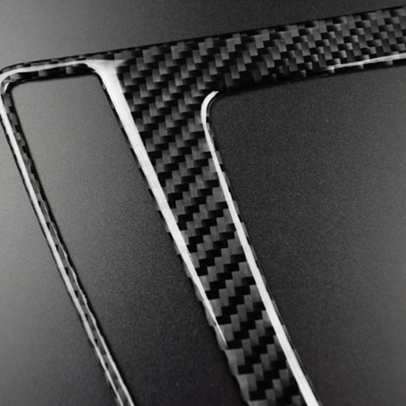Car Carbon Fiber Center Console Gear Trim Panel Interior Accessories for 3 4 Series GT F30 2013-2018 | Автомобили и мотоциклы