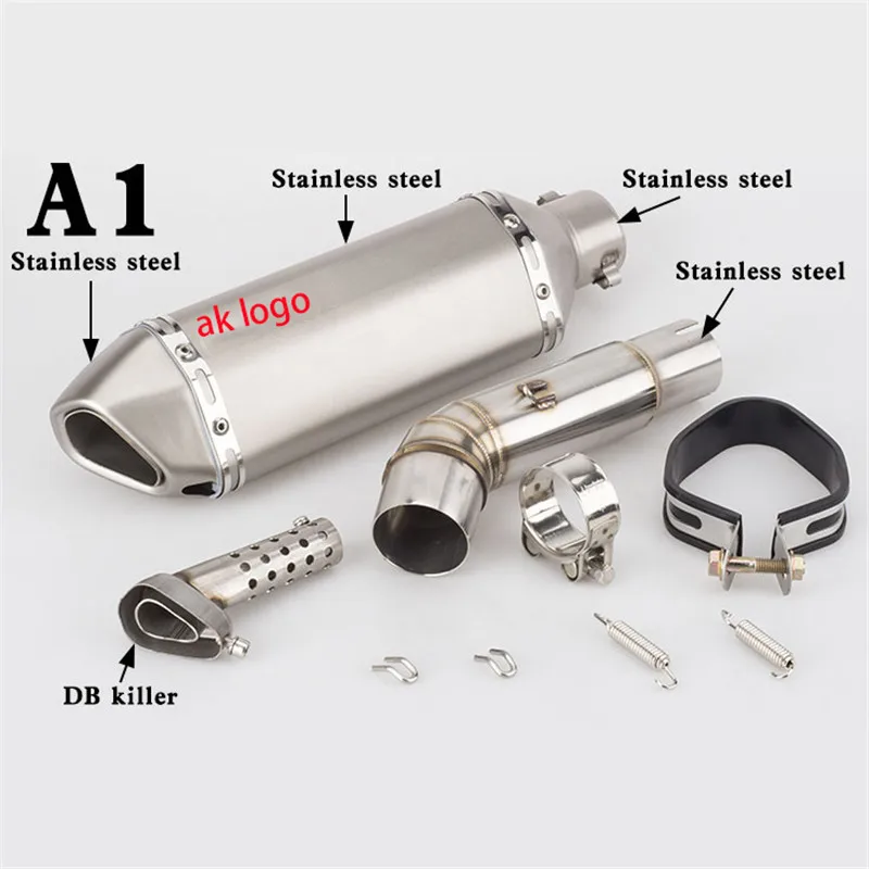 

CBF600 мотоцикл CBF 600 средняя секция маленький шестигранный Скорпион выхлопная труба для скутера CBF600 Hornet 2007- 2013 лет CBR 650f