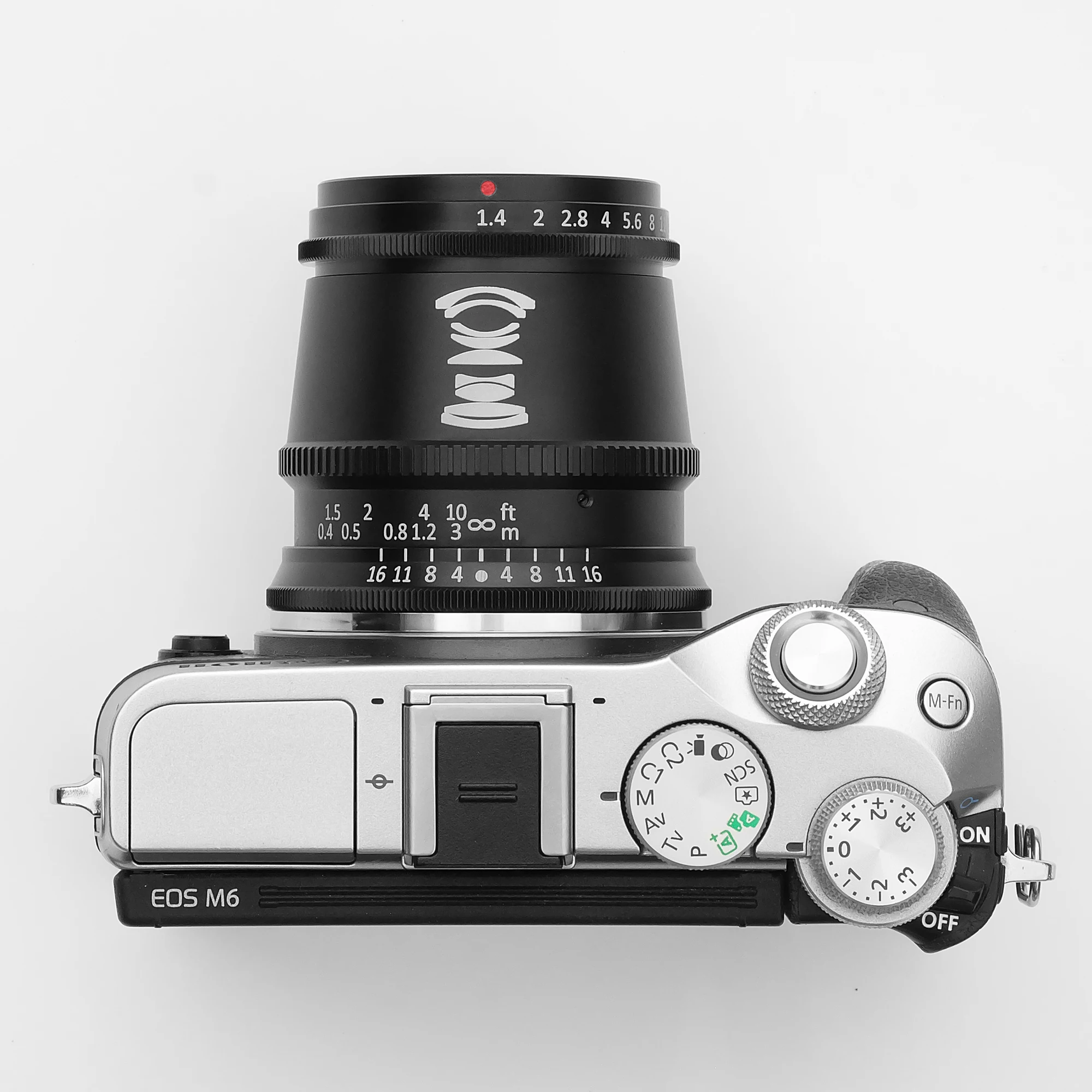 TTartisan 17 мм F1.4 APS C Камера широкоугольный объектив с автофиксированным фокусным