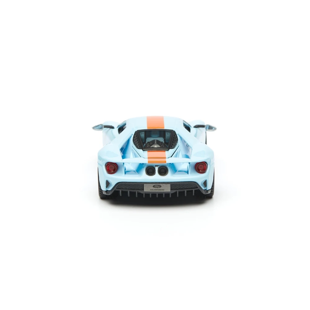 Машинка металлическая Bburago Ford GT 1:32 голубая | Игрушки и хобби