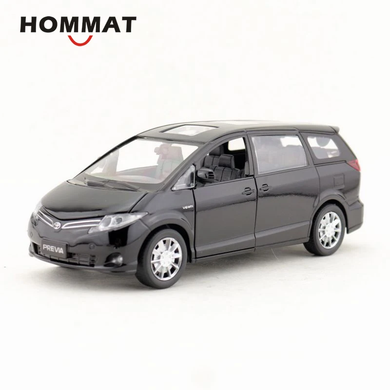 HOMMAT 1:32 Toyota Previa бизнес MPV сплав металла Diecasts & Toy автомобилей модели игрушки для