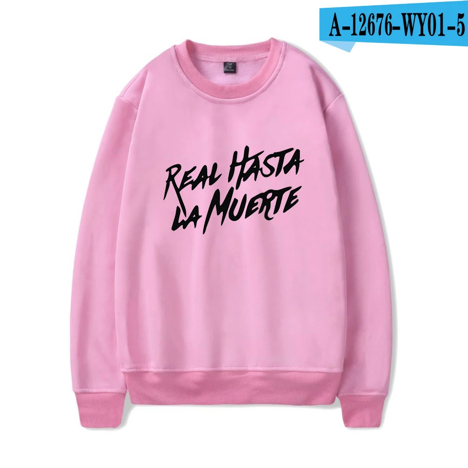 Настоящий Hasta La Muerte, модные толстовки, толстовка, зимний крутой Повседневный мужской/женский пуловер с длинным рукавом, унисекс, Спортивная толстовка с капюшоном размера плюс - Цвет: A00000-WY01