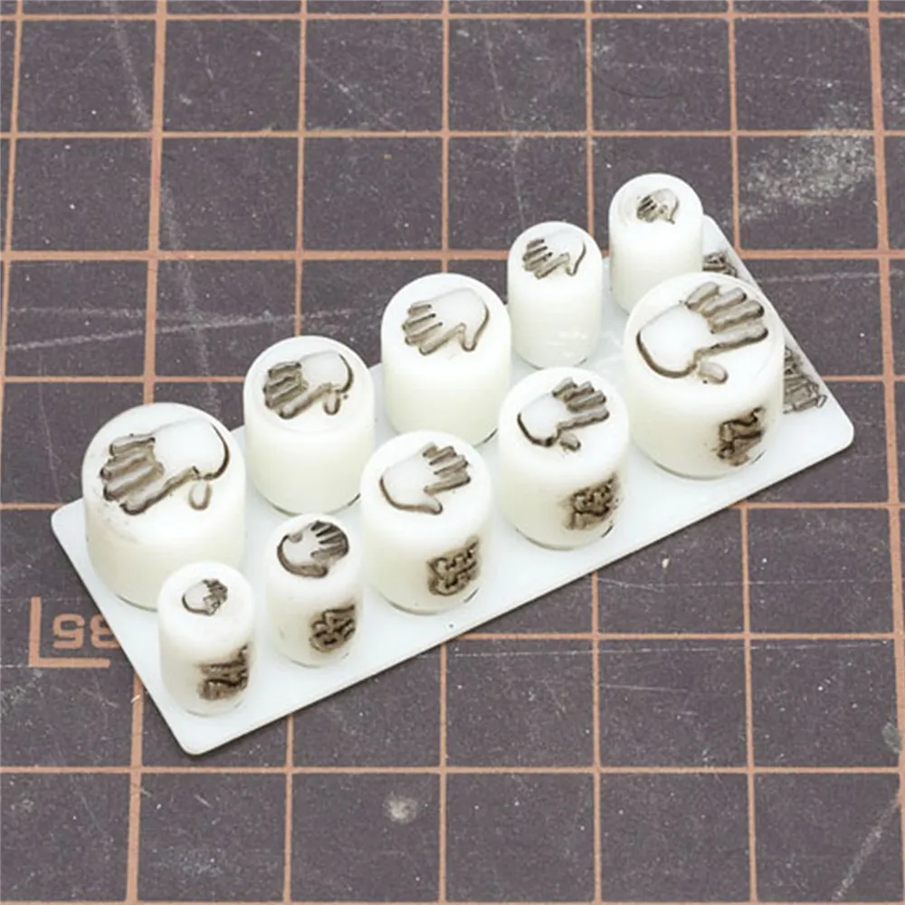 DIY 3D Печатный штамп инструмент мини модель ремесла трафарет набор для 1/35 1/32 1/72 1/24