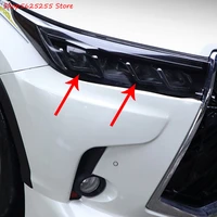 car headlight protective film for toyota highlander accessories 2018 2019 2020 blackened tpu membrane modification decoration