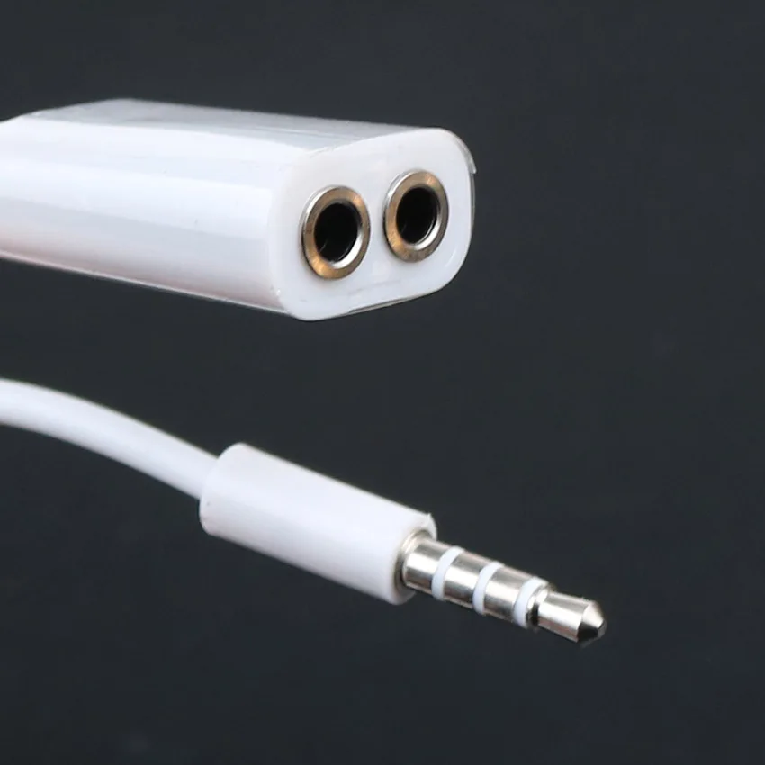 UXi 3 5 мм аудио сплиттер стерео разъем u-образный микрофон и наушники адаптеры для