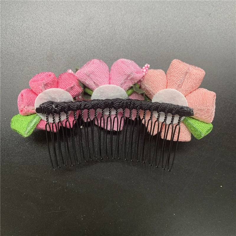 Заколка-кимоно в японском стиле женская милая шпилька для волос с цветочным