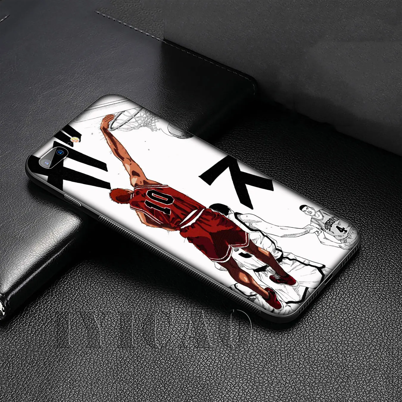 IYICAO Slam Dunk аниме Мягкий силиконовый чехол для iPhone 11 Pro XR X XS Max 6 6S 7 8 Plus 5 5S SE черный ТПУ
