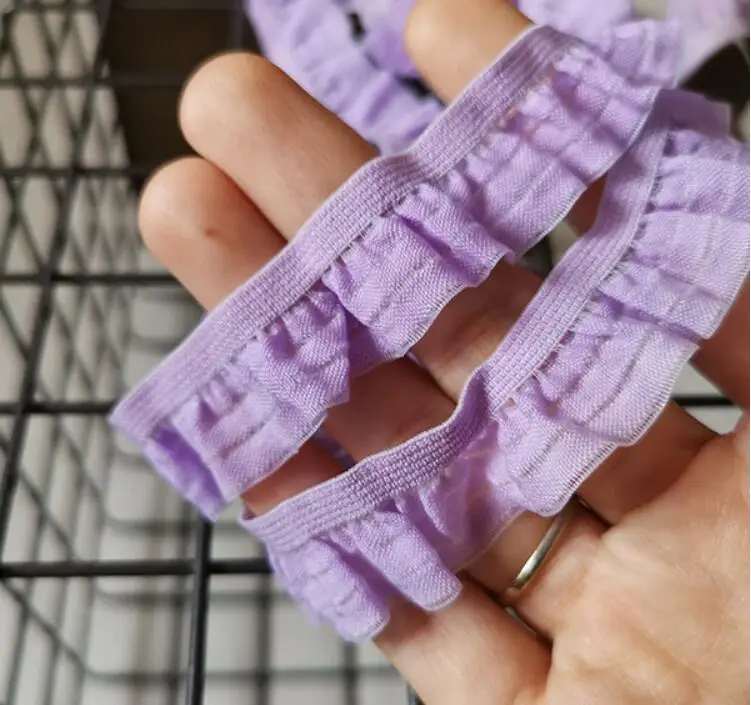 Эластичная плиссированная лента для шитья одежды 1 м | Дом и сад