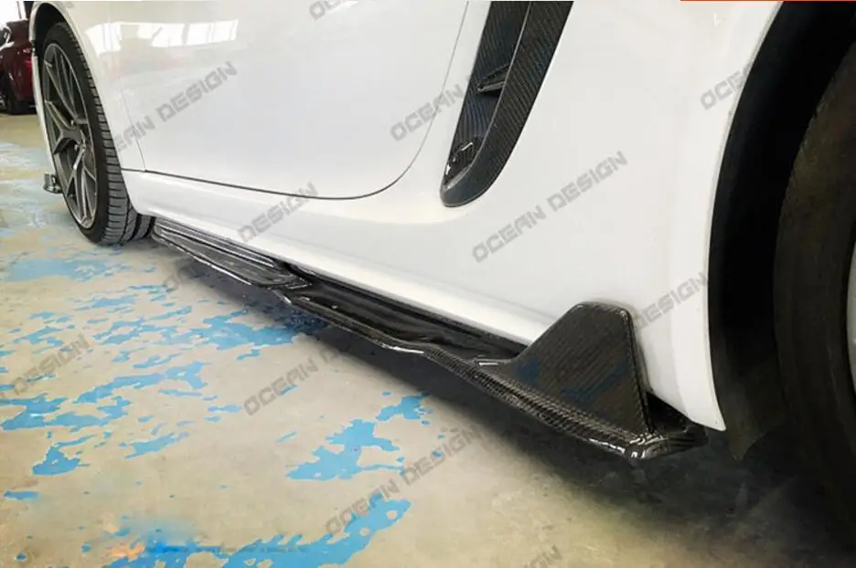 Спойлер для переднего и заднего бампера диффузор губ боковая юбка автомобиля