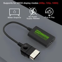 for xbox 480p 720p 1080i to hdmi compatible adapter video audio hd tv converter game console connector accessory