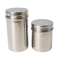 stainless steel sealed cans traveling portable storage cans tea storage boxes milk tea cans seasoning cans