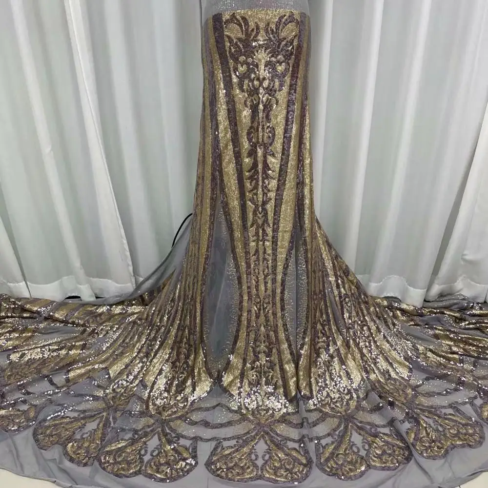 

Лидер продаж, кружевная ткань с блестками/красивое кружево, французская вышивка с блестками, сетчатая кружевная ткань для женщин, материал ...