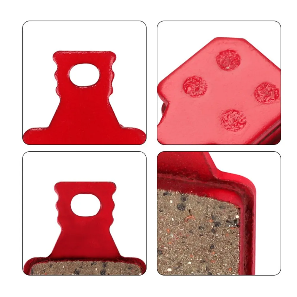 

Part Disc Brake Pad Bikes MTB Metal Mountain Red Replacement Accessory