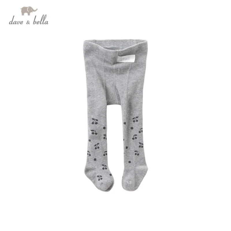 

Детские осенние леггинсы с принтом в виде вишни