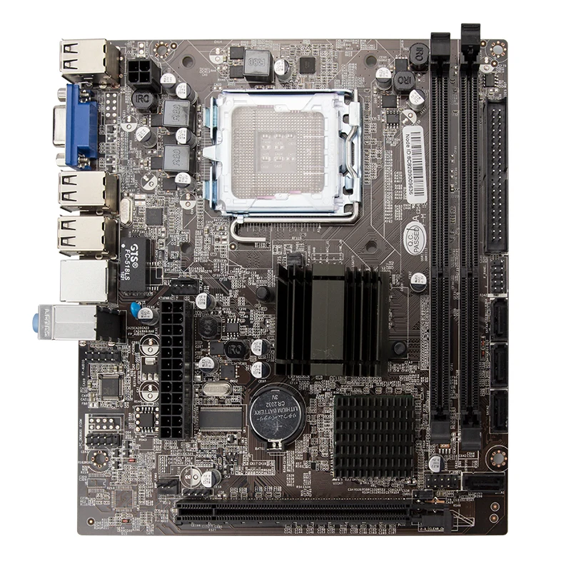 Материнская плата G41 LGA 771 775 двухканальная до 8 Гб памяти DDR3 для компьютерной платы