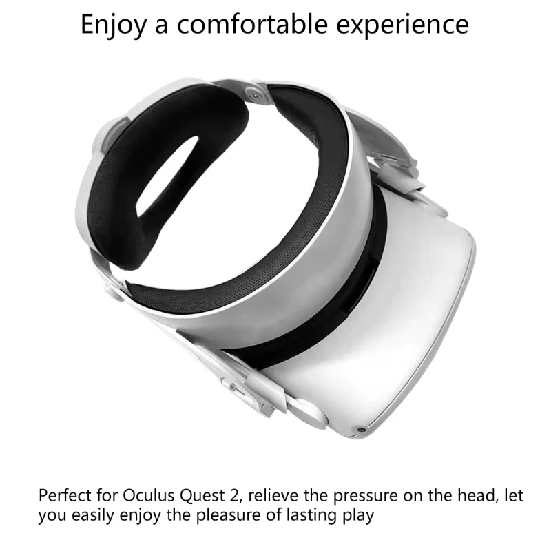 

Comfortable Pressure-relieving Head Strap for oculus Quest 2 VR Headset New Upgrade Headband H3CA