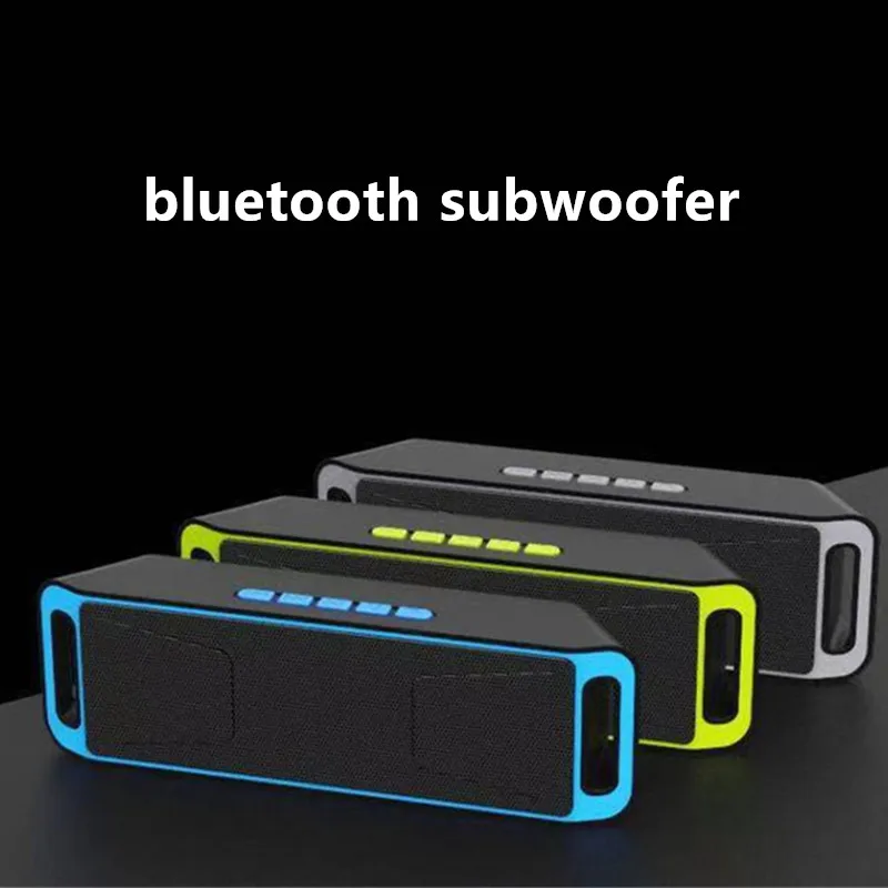 Bluetooth-динамик автомобильный мини-сабвуфер компьютер портативные колонки музыка